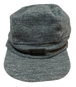 Buff Wool Winter Baseball Style Hat - Gray